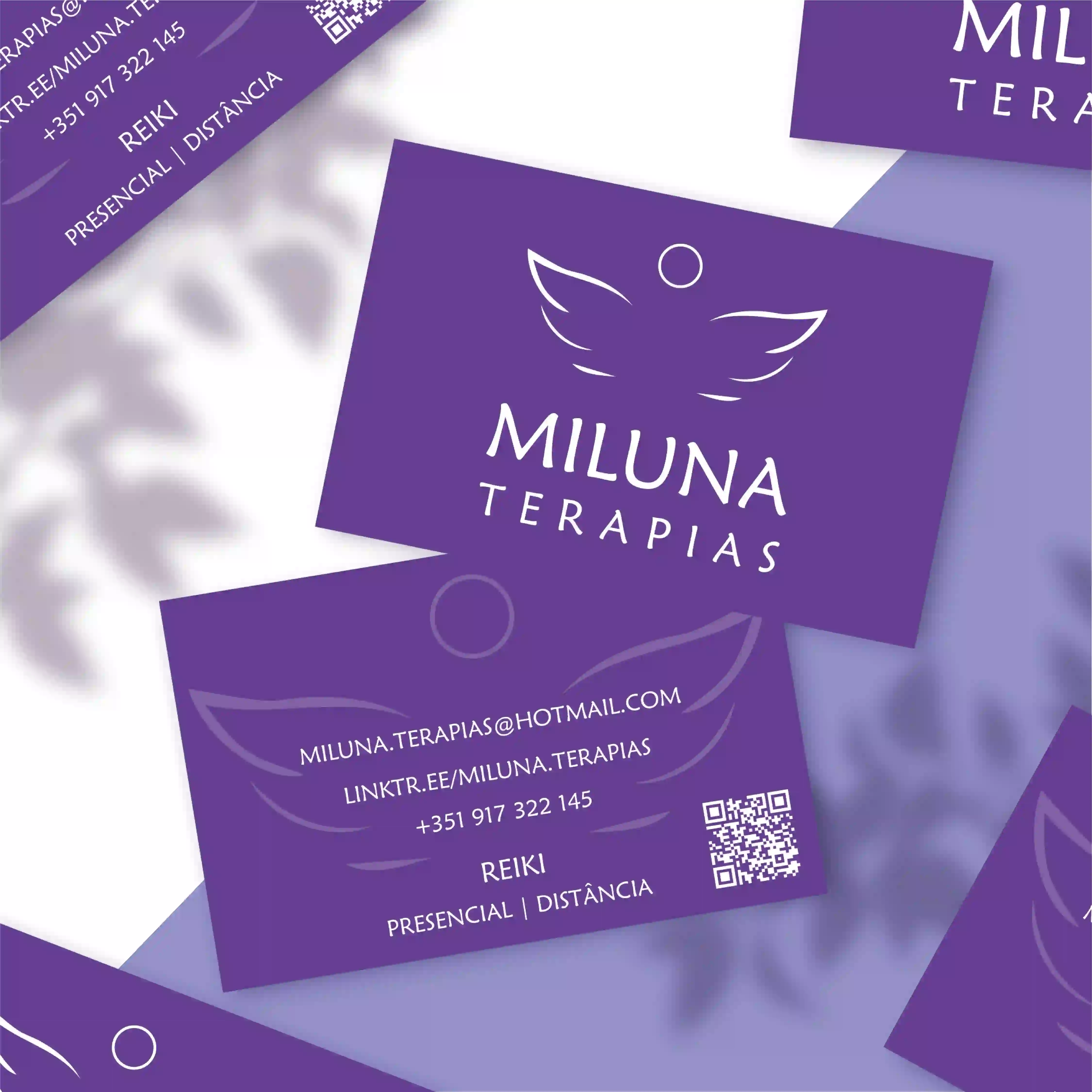 Graphic Design project by Mia Design showcasing Miluna project