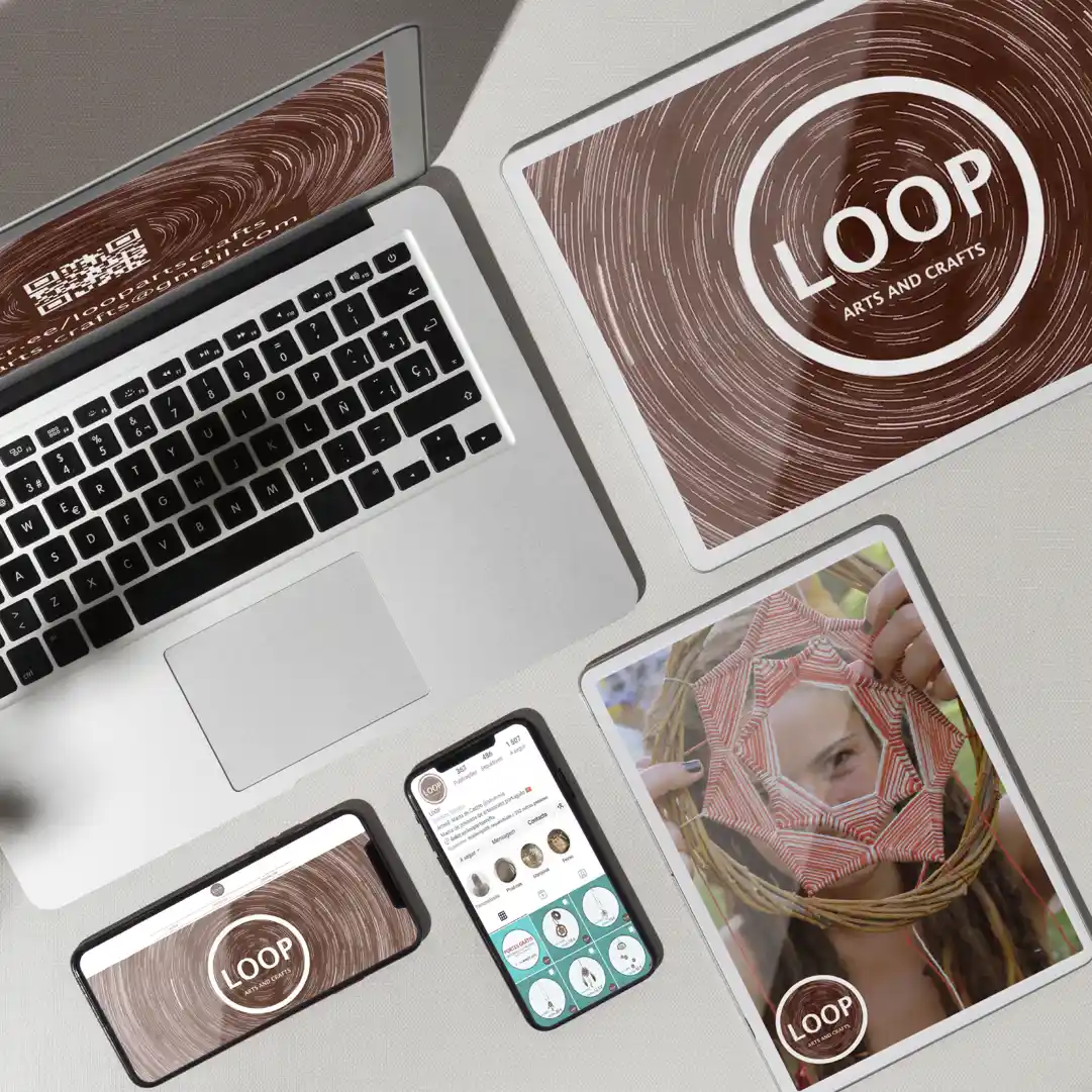 UI/UX Design project by Mia Design showcasing Loop project